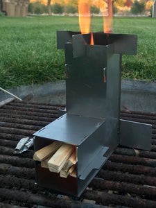 Mini Rocket Stove with carry case..